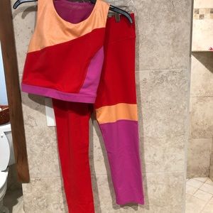 Joy Lab leggings and sports bra set ❤️🧡💕